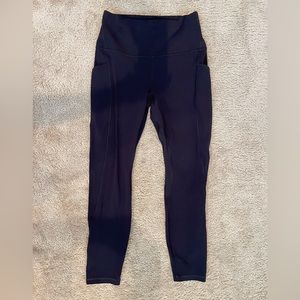 Lululemon align HR legging pants 25" with pockets (size 8)
